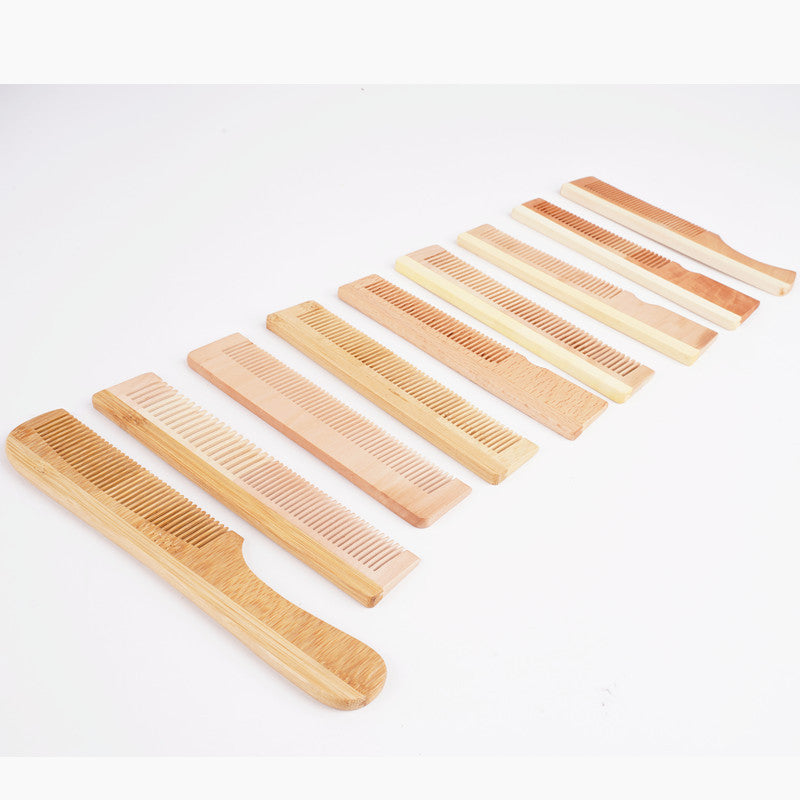 Anti-Static Bamboo Wood Hair Comb – Smooth & Detangling