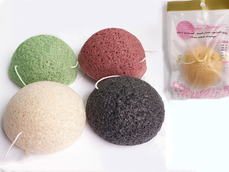 Natural Konjac Body Sponge – Deep Exfoliating Plant-Based Care