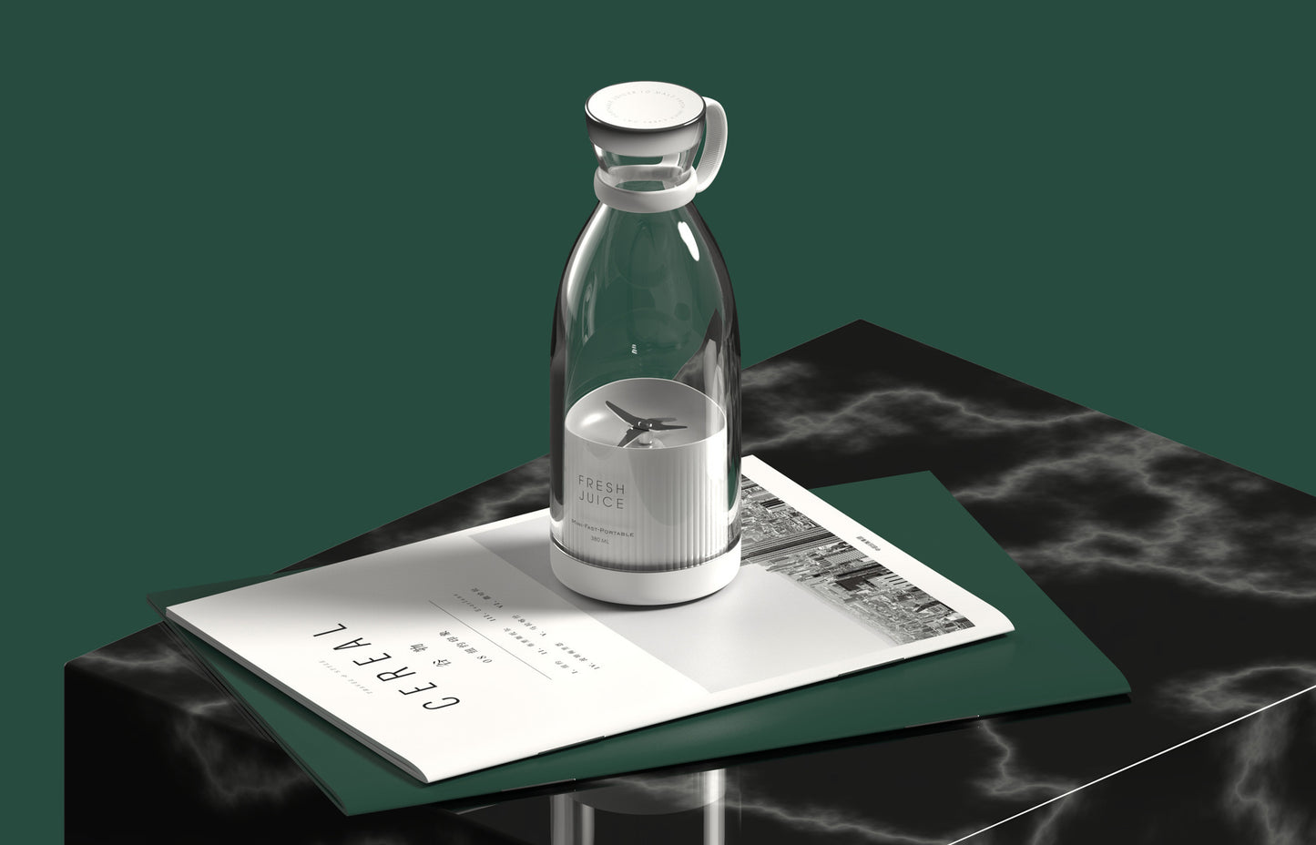 Portable USB Blender – 350ml Rechargeable Smoothie Maker