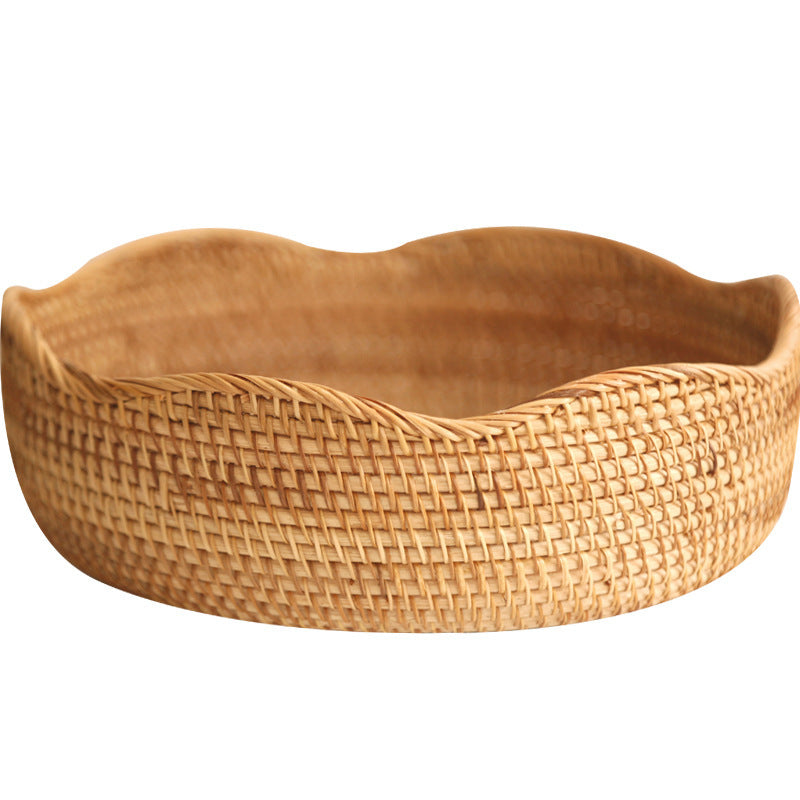 Handwoven Bamboo Storage Basket – Natural Home Décor