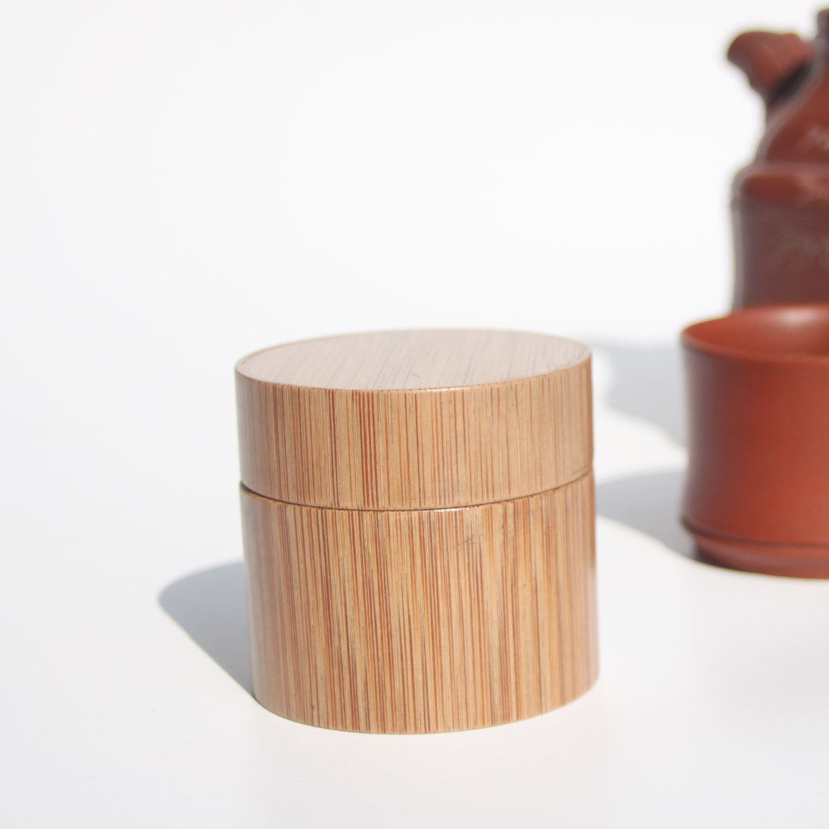 Bamboo Cosmetic Jar – Eco-Friendly Refillable Container