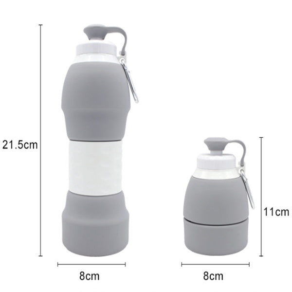 Collapsible Silicone Water Bottle – Leak-Proof & BPA-Free