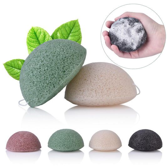 Natural Konjac Body Sponge – Deep Exfoliating Plant-Based Care