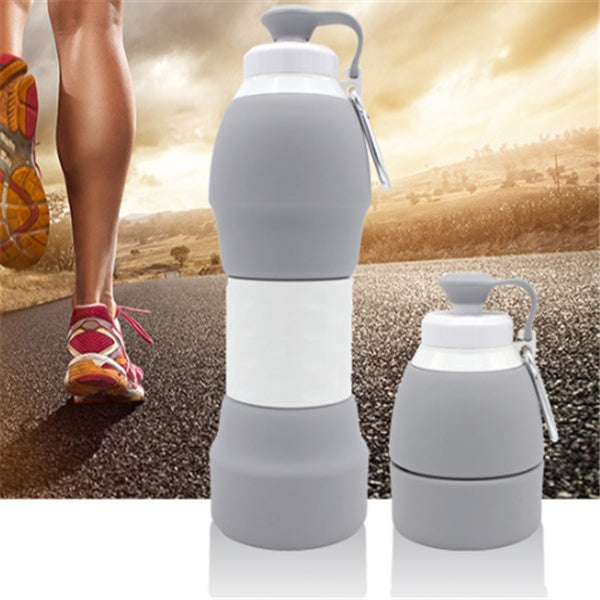 Collapsible Silicone Water Bottle – Leak-Proof & BPA-Free