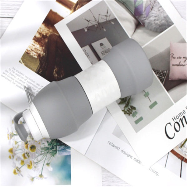 Collapsible Silicone Water Bottle – Leak-Proof & BPA-Free