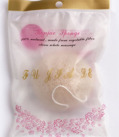 Natural Konjac Body Sponge – Deep Exfoliating Plant-Based Care