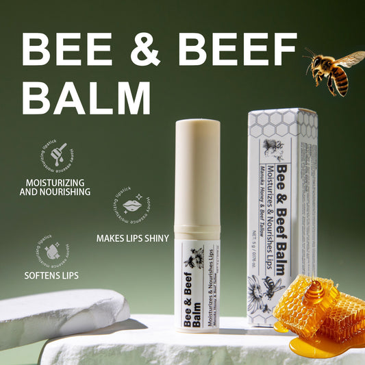 Beef Tallow Lip Balm – Ultra-Hydrating Natural Moisture