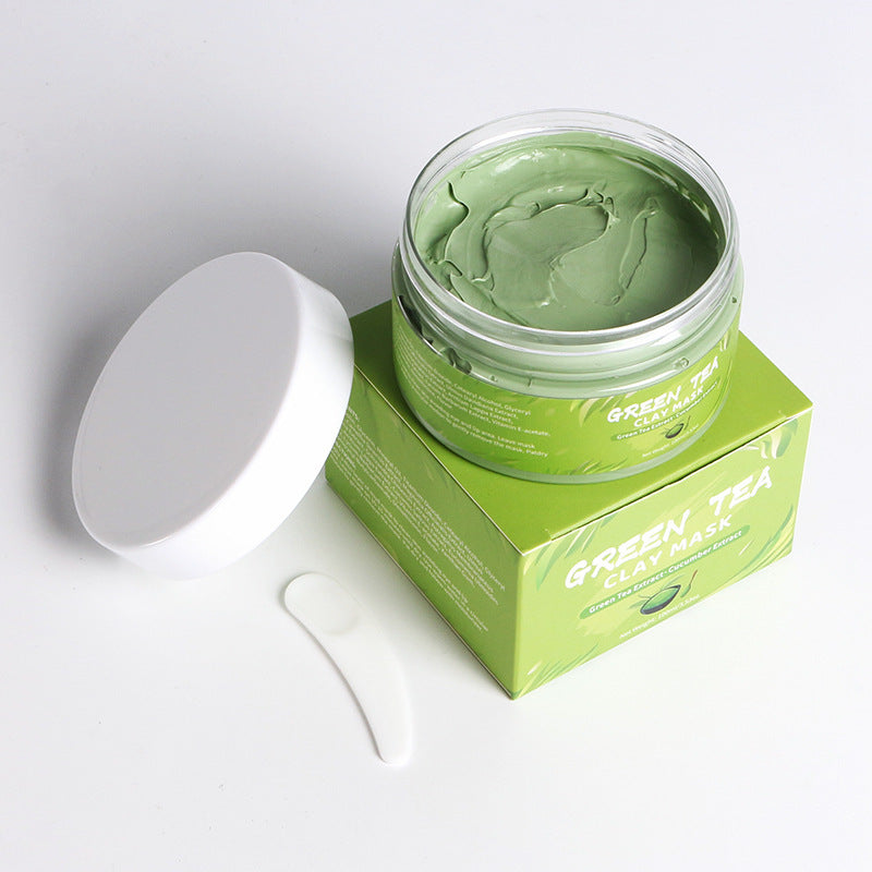 Green Tea Detox Clay Mask – Deep Pore Cleanse & Oil Control