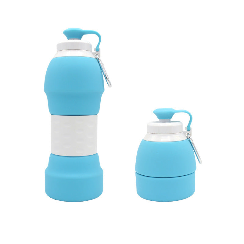 Collapsible Silicone Water Bottle – Leak-Proof & BPA-Free