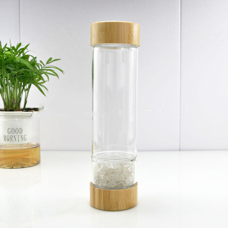 EcoBrew Double-Wall Thermal Mug – Bamboo Lid | 350–450ml