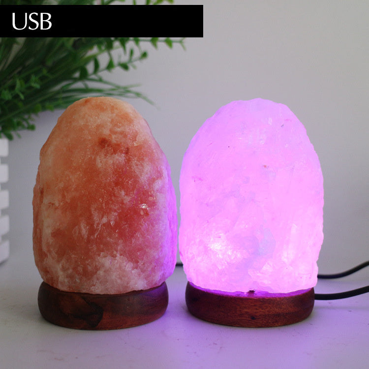 Himalayan Glow™ Natural Pink Salt Lamp (USB Powered)