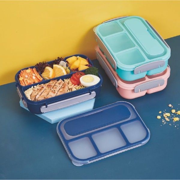 EcoFold Silicone Bento Box – Collapsible, Leak-Proof Lunch Container